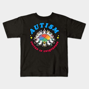 Autism Unicorn Kids T-Shirt